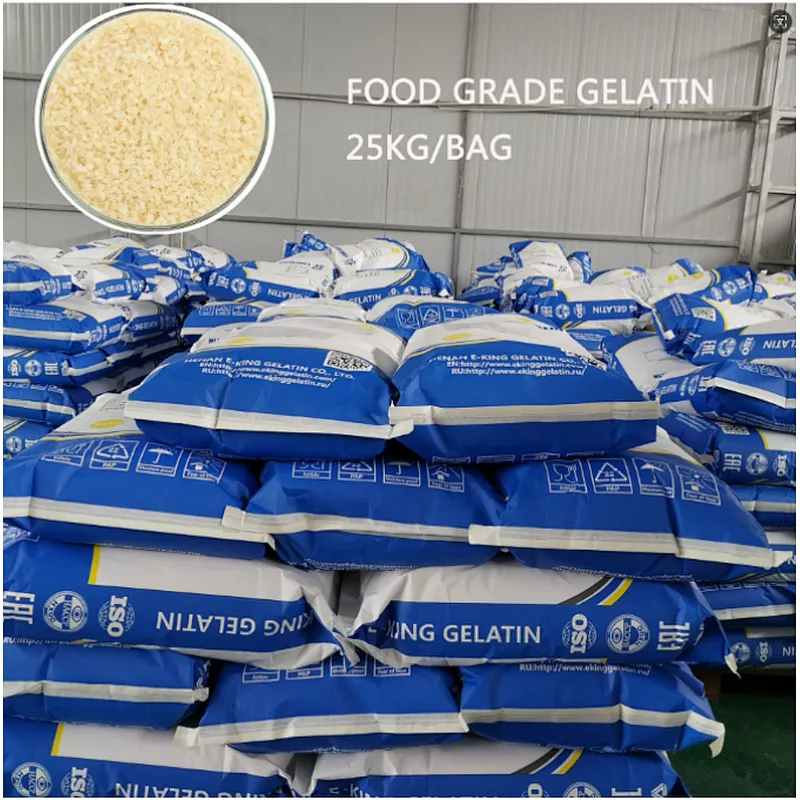 Food and Pharma Grade Bovine Beef Gelatin With Halal Certificate